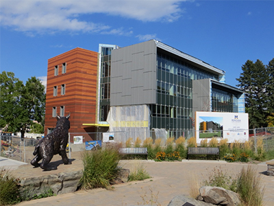 Jabs Hall under construction