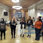 Students at AIC Halloween Party 2022
