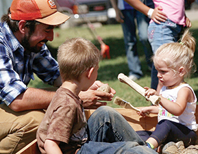 Children involved in Student Community Outreach ProjEct  