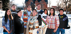Students from the American Indian Council 