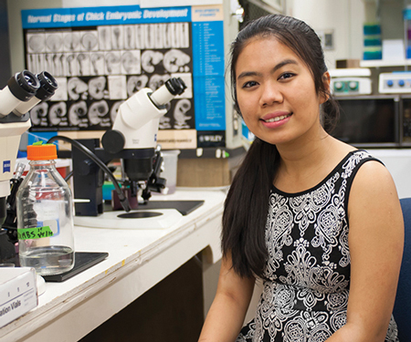 Phyu Pannu Khin, from Yangon, Myanmar, graduated with the MSU class of 2015 with a bachelor’s degree in cell biology and neuroscience.