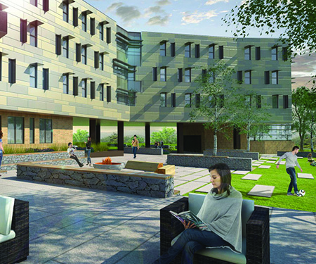 MSU’s 400 bed first-year student residence hall 