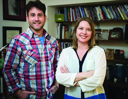 English professors Robert Petrone and Allison Wynhoff Olsen are working to create a support system among rural Montana English teachers.
