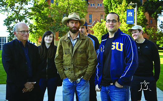 MSU faculty, alumni and students from the “Unbranded”  documentary crew.