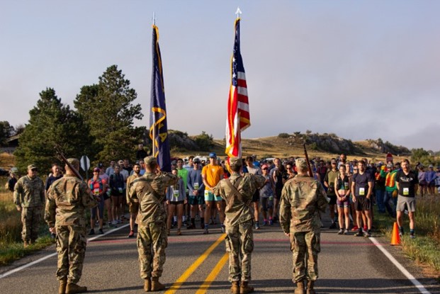 color guard John Colter Run