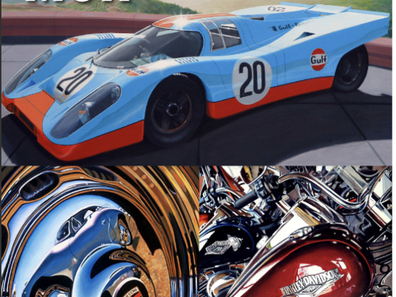 LUSTER: Realism and Hyperrealism in Contemporary Automobile and Motorcycle Painting