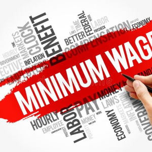 minimum wage word cloud