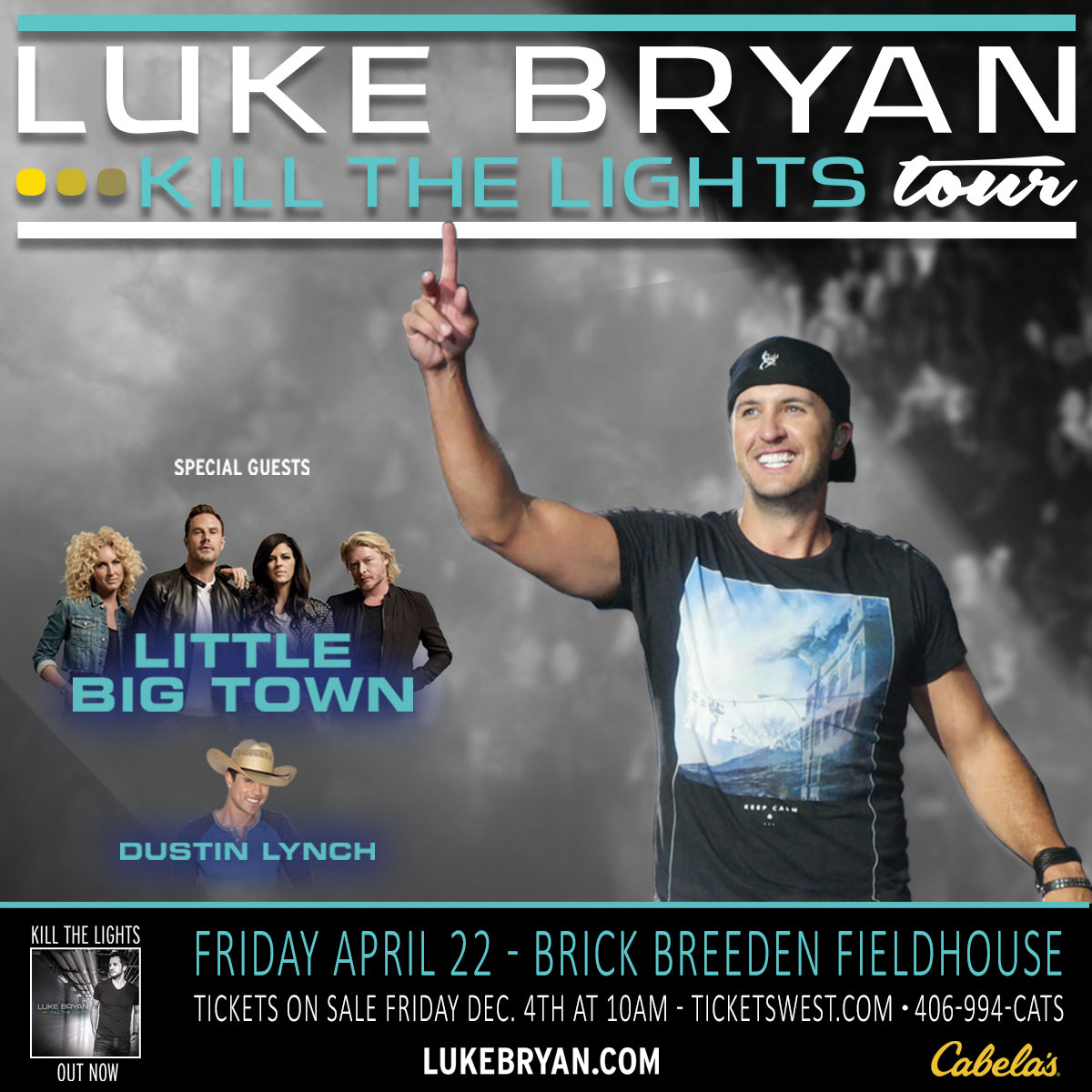 Luke Bryan Kill the Lights Tour MSU Event