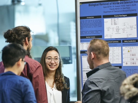 Student poster session