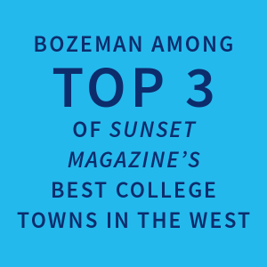 Bozeman among top 3 of Sunset Magazine's Best College Towns in the West | 