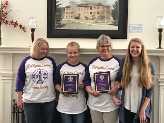 Past and present: Phi Upsilon Omicron national project award winners, MSU's Epsilon chapter