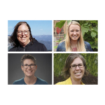 Laura Hillier, Christine Lux, Kelly Bard Shuey and Deidre Hodgson