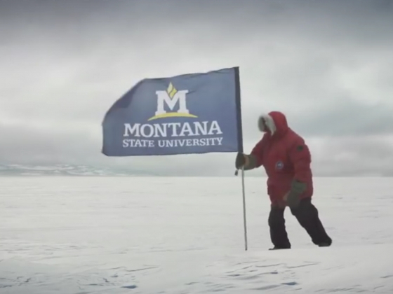  Montana State University graduate students and faculty researchers on an epic journey across Antarctica