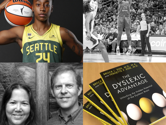 Speakers at the third annual Dyslexia and Innovation Summit include WNBA player Jewell Loyd and authors and researchers Brock and Fernette Eide. | Courtesy of Jeffrey Conger