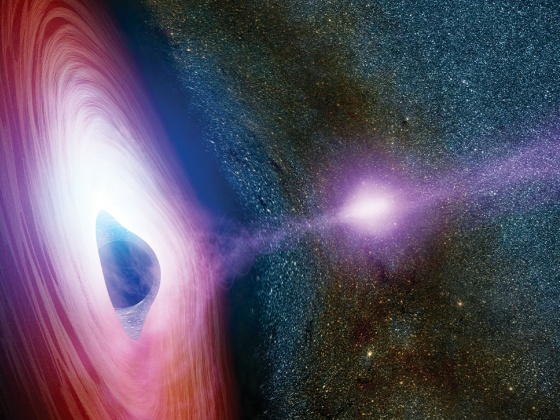 artistic rendering of a black hole | NASA/JPL-Caltech