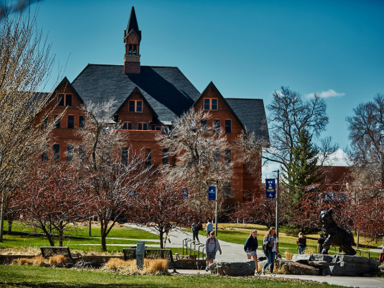 View of Montana Hall | MSU Photo by Adrian Sanchez-Gonzalez