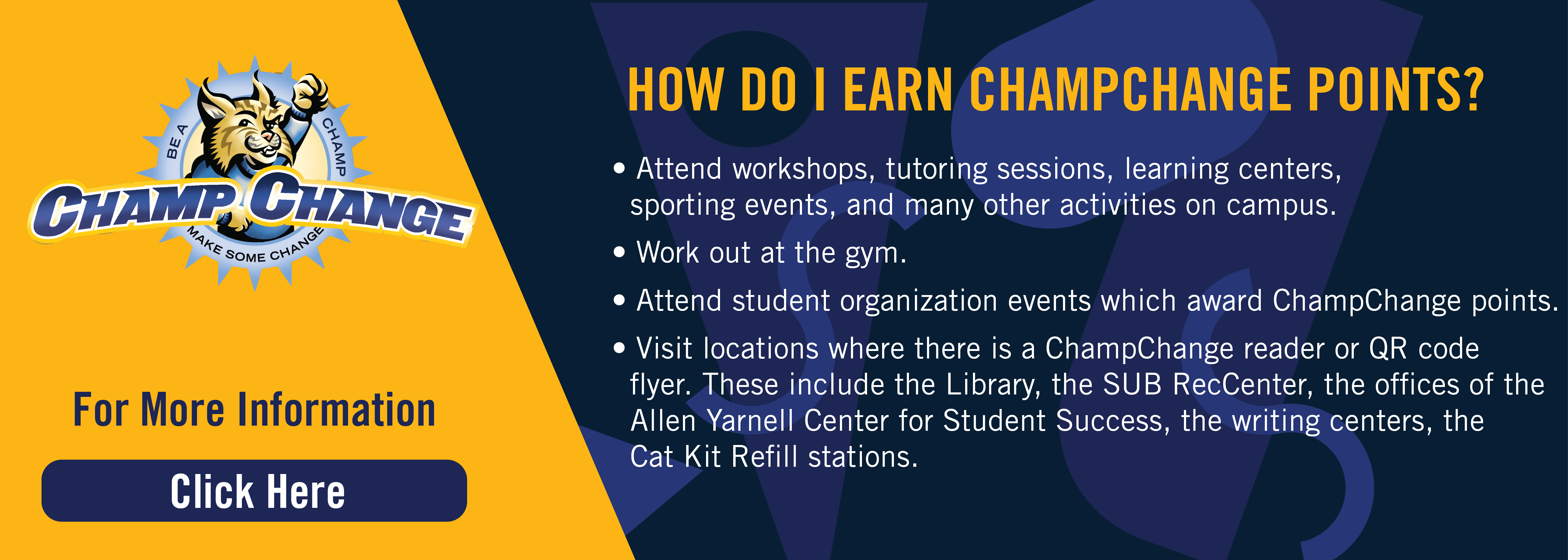 how do I earn champchange points