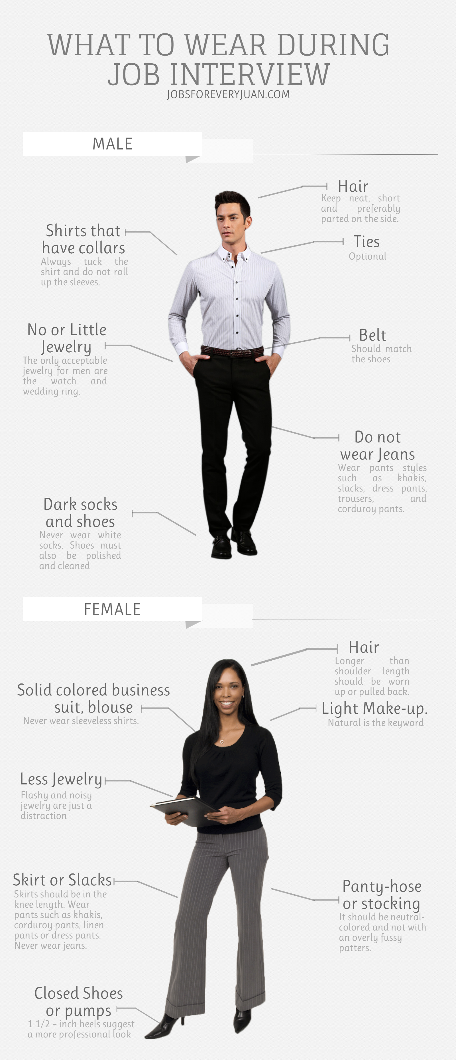 dress for success men