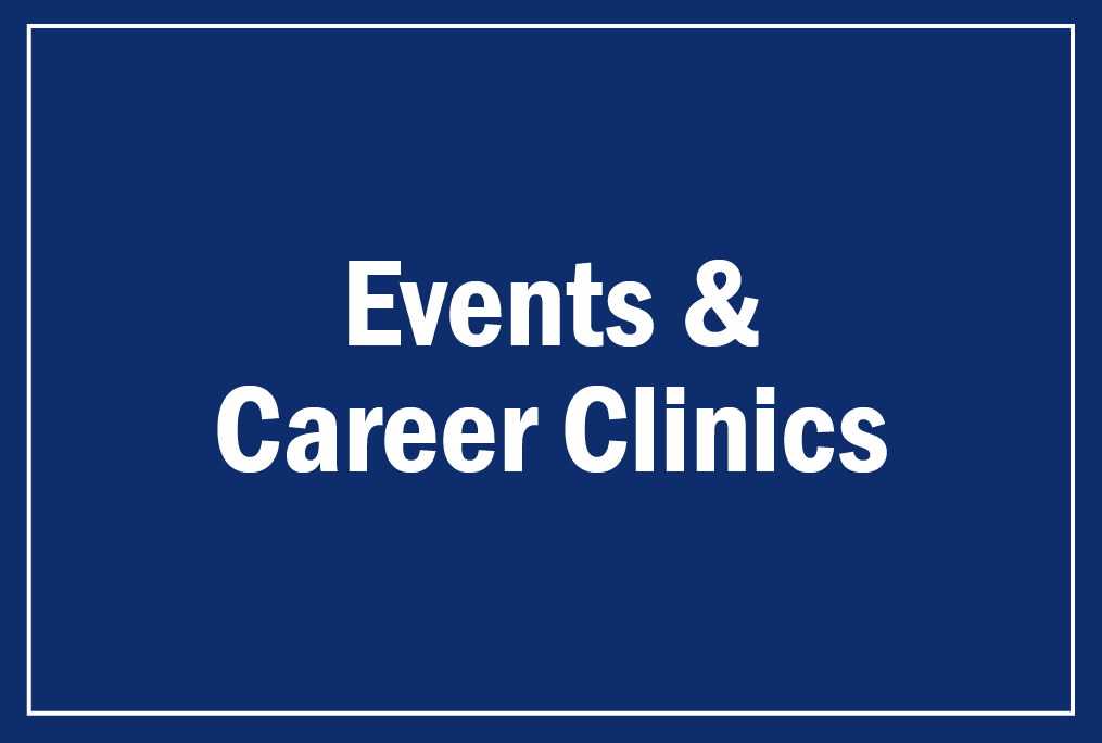events and career clinics