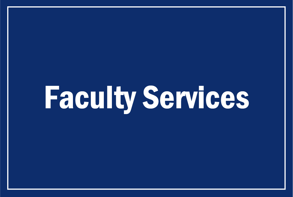 faculty services