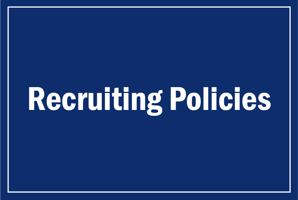 recruiting policies
