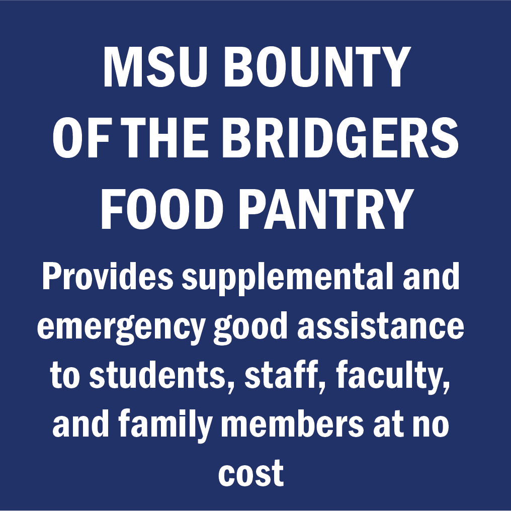 MSU Bounty of the Bridgers Food Pantry