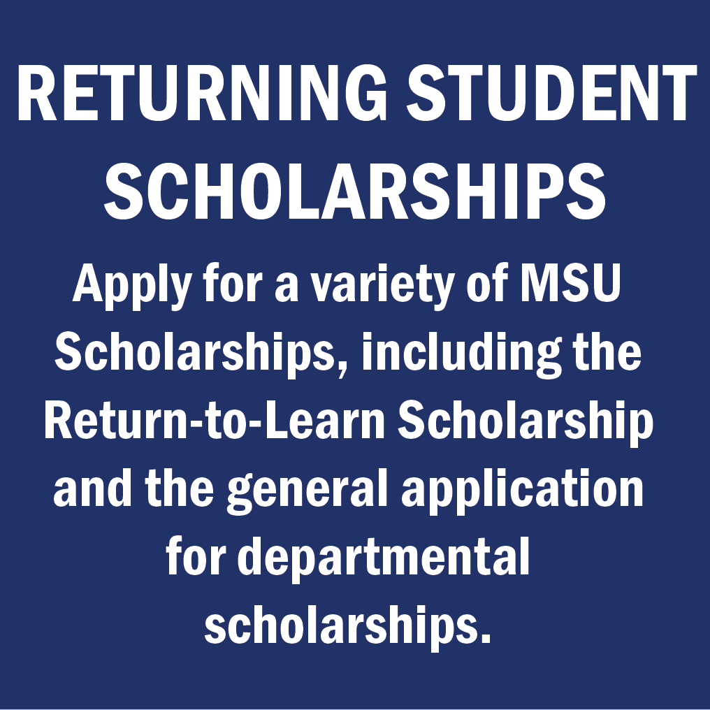 Returning Student Scholarships