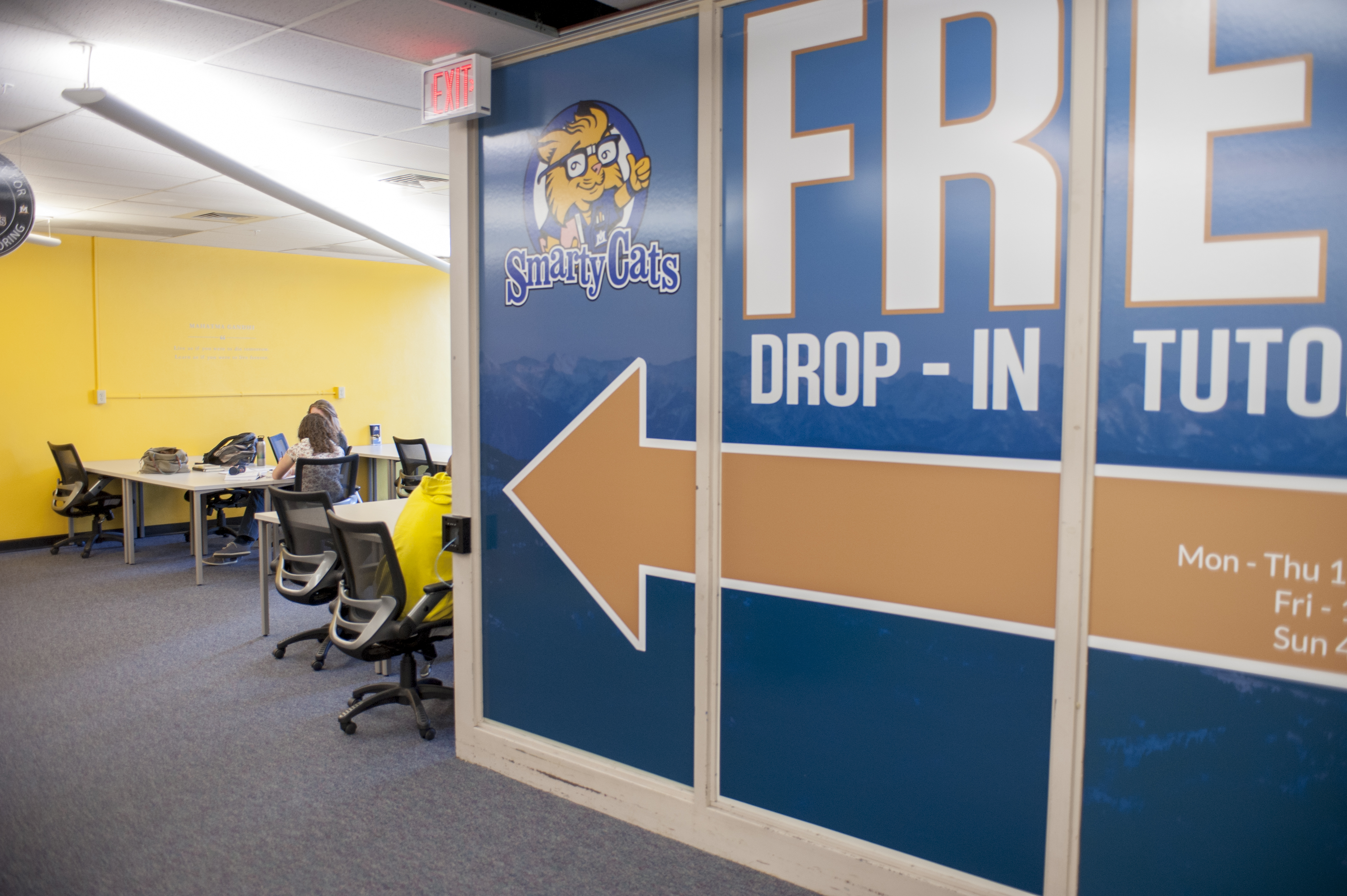A picture of the Smarty Cats Drop In Tutoring Center