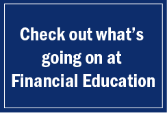 Check out what's going on at Financial Education