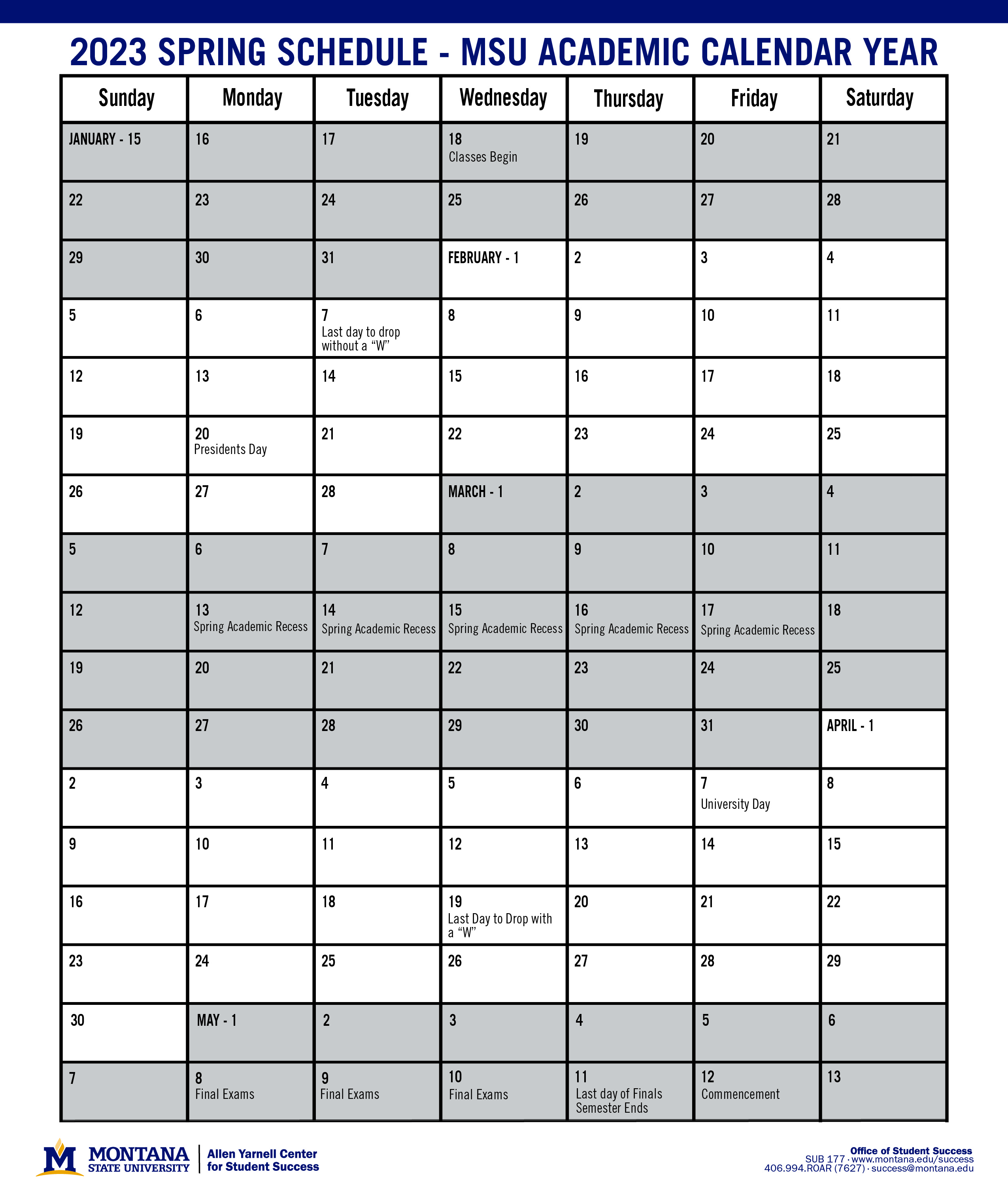 fall-2022-semester-schedule-allen-yarnell-center-for-student-success-montana-state-university