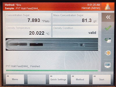 densitometer screen