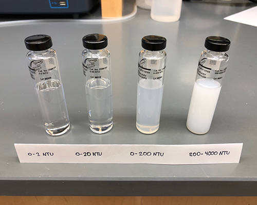 Turbidity standards