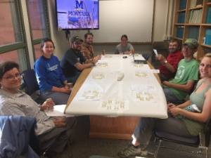 Barley team evaluates heirloom lines via sensory