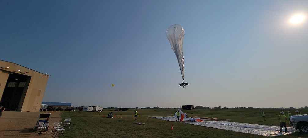 RadPC Flies on Raven Balloon