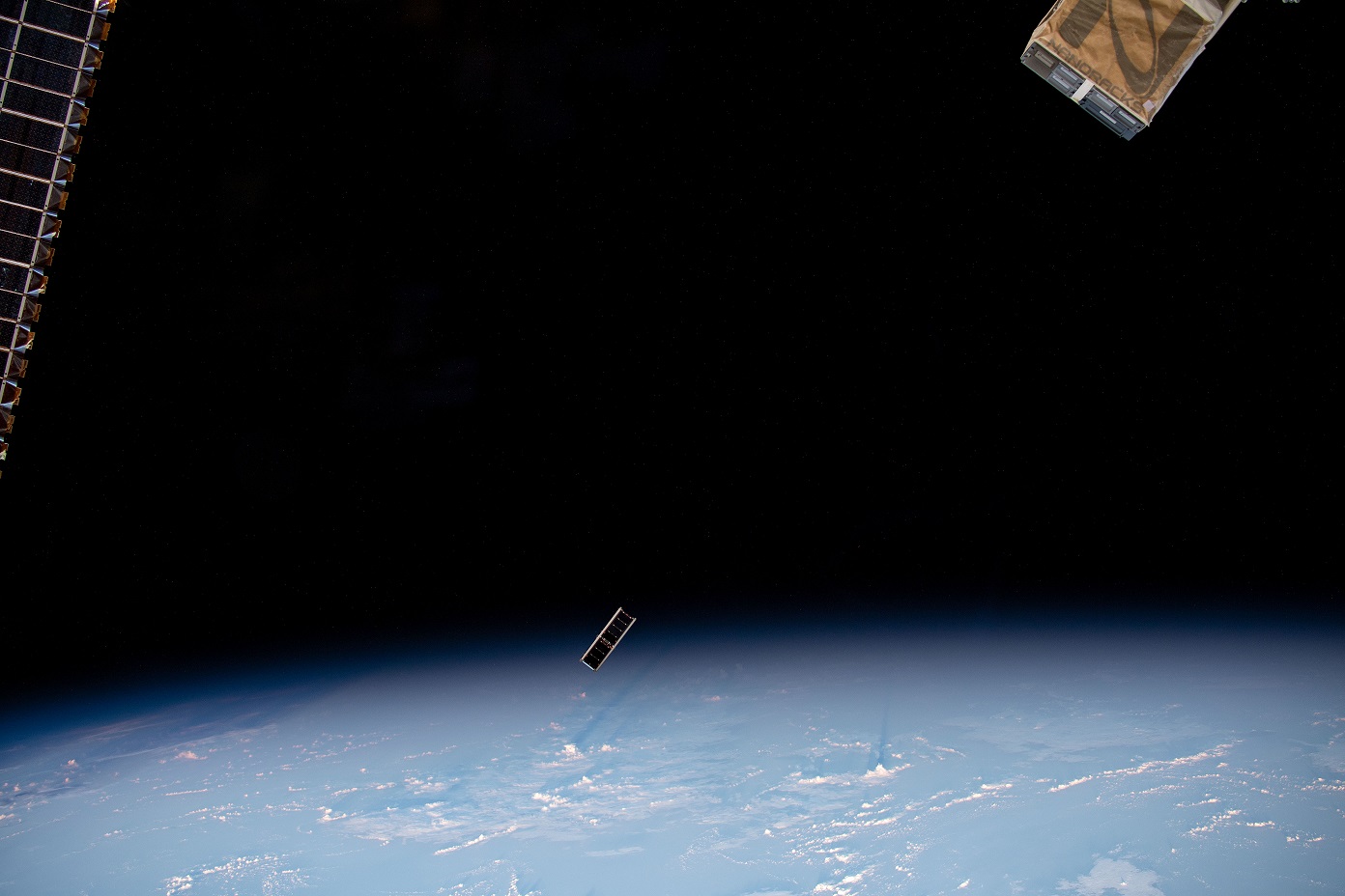 RadSat-u Deployment from International Space Station
