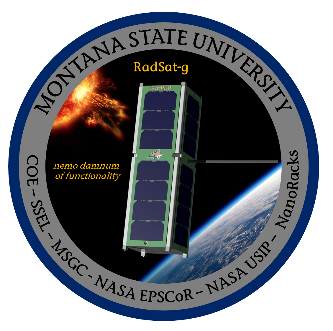 RadSat-g Mission Logo