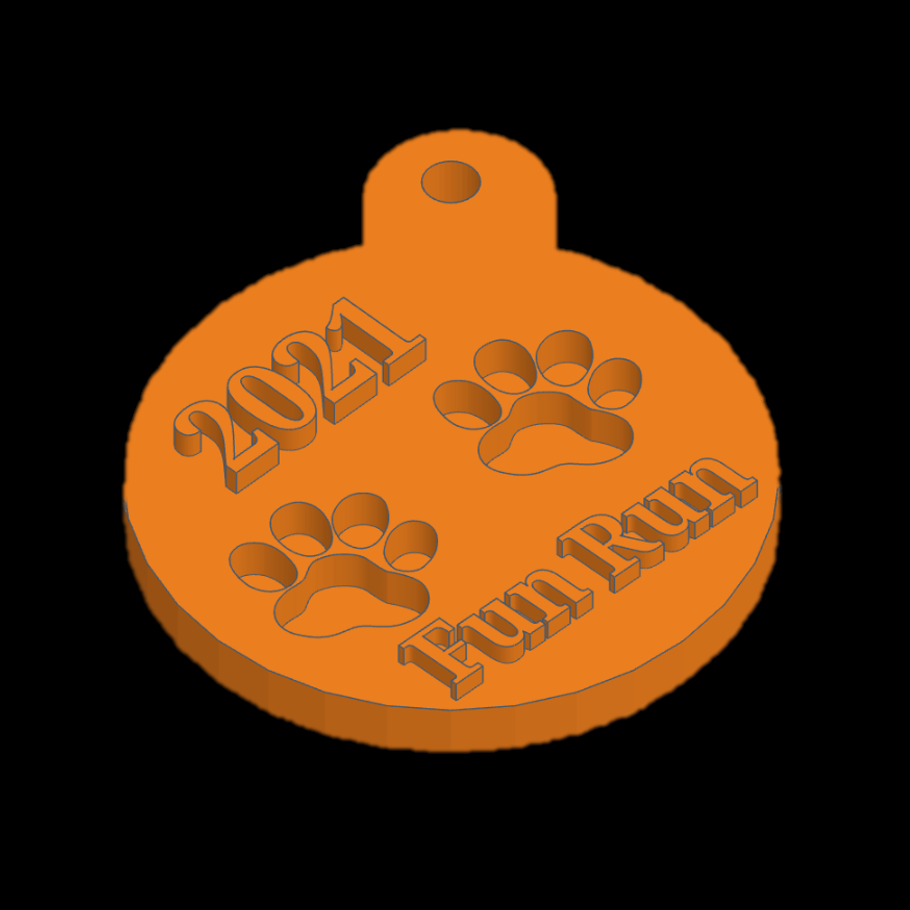 3D Printed Medal