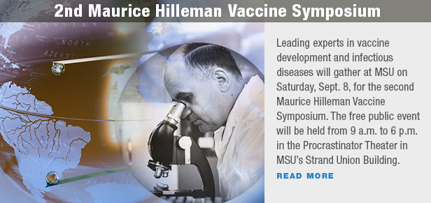 2nd Maurice Hilleman Vaccine Symposium