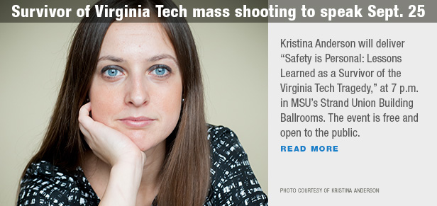 Survivor of Virginia Tech mass shooting to speak Sept. 25