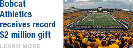 Bobcat Athletics receives record $2 million gift