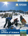 College of Letters and Science publication