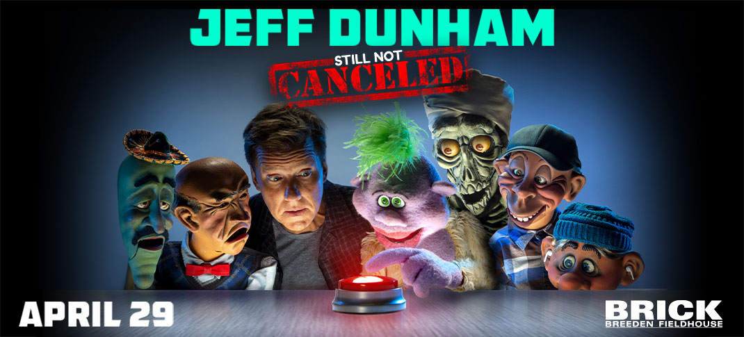 Jeff Dunham coming April 29th, 2023