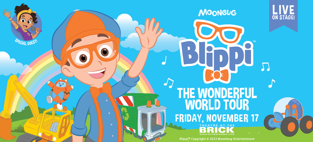 Blippi coming November 17th, 2023