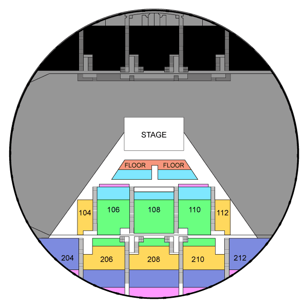 Dwight Yoakam Seating