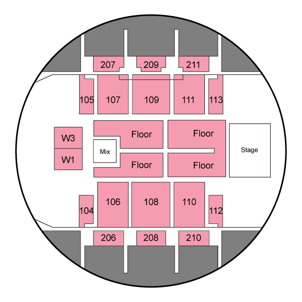 Jeff Dunham Seating