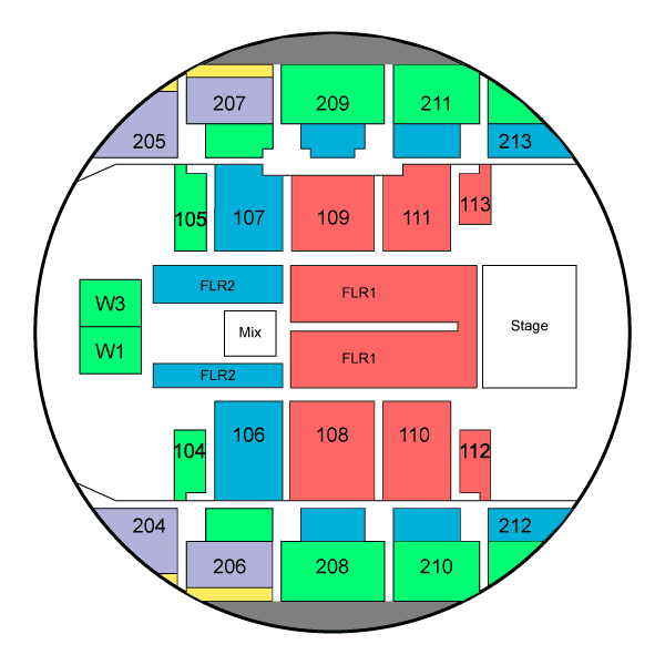 Jelly Roll Seating