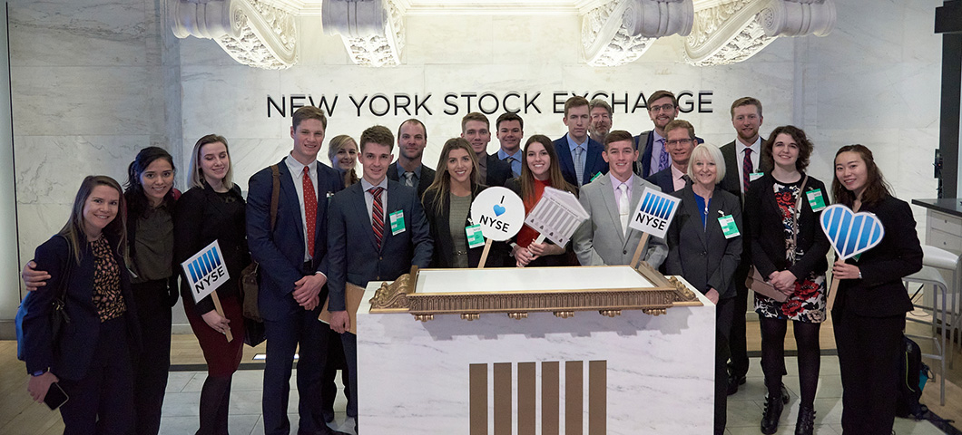 Travel to New York City and visit the NYSE and other financial institutions.