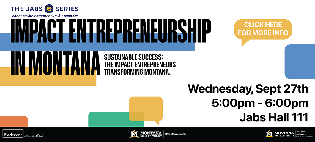 Impact Entrepreneurship Panel is September 27