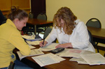 Students volunteer as tax assistants