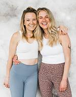 Carolyn Williams and Jackie Adamek